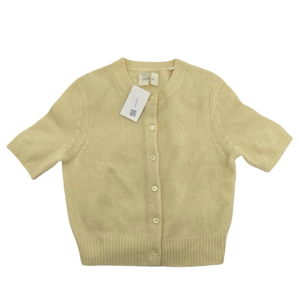 DÔEN Cardigan Short Sleeve S Cream Good